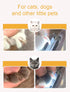 Cats Nail Clipper Trimmer with LED Light Grooming Tools for Pets Wood's Lamp...