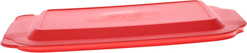 Pyrex 233-PC 3qt Red Replacement Food Storage Lid, (Only Fits Pyrex 233 Glass Dish NOT Pyrex C-233 Dish) Made in the USA...