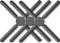 3/Pack Foldable Silicone Trivets, FENGCHEN Folding Trivets, Non-Slip Collapsible Cross Compact Design Expandable Silicone Pot Holder,Gray...
