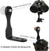 Universal Binocular Adapter, Metal Binocular Tripod Adapter Adaptor Mount Bracket - for Connecting Binoculars to a Tripod, 1/4"-20 Socket/Thread...