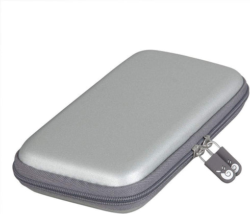 Hermitshell Hard Travel Case fits EnergyCell/POWERADD Pilot 4GS 12000mAh 8-Pin Input Portable Charger (Grey)......