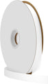 Berwick Offray 5/8" Single Face Satin Ribbon, White, 100 Yds...