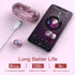 True Wireless Earbuds for Small Ears, Bluetooth Headphones 48h Playtime IPX7 Waterproof Sport Headphones in-Ear, with Mic Noise Cancelling for iPh...