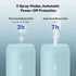 Portable Mini Humidifier, Small Cool Mist Humidifiers 350ml Quiet USB Personal Desktop Air Humidifier for Bedroom Home Plants Car Baby indoor Offi...