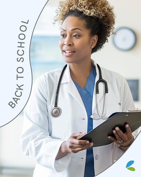 FriCARE Black Stethoscope - Single Head Stethoscopes for Nurses Home Health Use - Estetoscopio First Aid Accessories, StethoMedic Essentials, Adul...