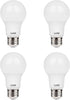 LUNO A19 Dimmable LED Bulb, 9.5W (60W Equivalent), 800 Lumens, 4000K (Neutral White), Medium Base (E26),UL & Energy Star (4-Pack)...