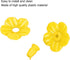 Humingbirdbird Feeder, 30 Sets Hummingbird Feeder Flowers Multicolor Unique Replaceable Hummingbird Bird Feeder Flower Accessories (Yellow)...