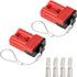 Spurtar 50A Battery Quick Connect/Disconnect, 2Pcs 6 AWG Wire 12-36V Quick Connect Jumper Cables Recovery Kit for Car ATV Lifts Motors Trailer Tow...