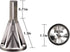 HSS Deburring External Chamfer Tool,IRmm High Speed Steel Remove Burr Tools for Drill Bit Fits for Bolts?2 Pack...