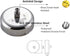 BESy Retractable Clothesline SUS304 Stainless Steel Clothes Dryer with Adjustable Rope String Hotel Style Heavy Duty, Drill Free or Screw Wall Mou...