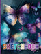 Sketchbook: Watercolor Butterflies, Blank Sketch Book for Kids, Adults, Artist Notebook/Journal for Drawing, Writing, Sketching or Doodling, Blank...