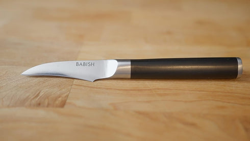 Babish High-Carbon 1.4116 German Steel Cutlery, Birds Beak Peeling, Paring, Tourne Kitchen Knife...