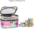 Cosmetic Bag Makeup Bag Travel Cosmetic Bags for Women Makeup bags Cases Portable Waterproof Foldable (Tie-Dye)...