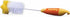 Nuby, Baby Bottle and Nipple Brush with Sponge Tip and Hook Base, Colors May Vary...