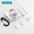 Lokigo Airpod Case 2nd/1st Generation, Protective Hard Cover Charging Case with Keychain for Boys Girls Compatible with 2/1 Gen, Front LED Visible...