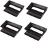 Webake 4 Pack Mini Tart Pans with Removable Bottom, Rectangular Baking Pan Non-Stick Cake Tin for Oven and Insta Pot Baking...