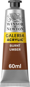 Winsor & Newton Galeria Acrylic Color, 60ml (2-oz) Tube, Burnt Umber...