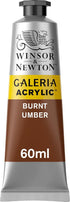Winsor & Newton Galeria Acrylic Color, 60ml (2-oz) Tube, Burnt Umber...