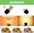 S8 3156 Wedge Base LED Light Bulbs 12VAC/DC Low Voltage 4Watt Warm White 2700K-3000K for Outdoor Landscape Lighting and RV Vehicle Automotive Ligh...