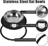 3Pcs Cat Bowls Non-Slip Stainless Steel Small Cat Food Bowl Unbreakable Thick Rubber Base Easily Clean Lovely Color...