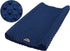 BlueSnail Ultra Soft Minky Dot Changing Pad Cover 2 Pack (Gray+Navy, 2 Pack)...