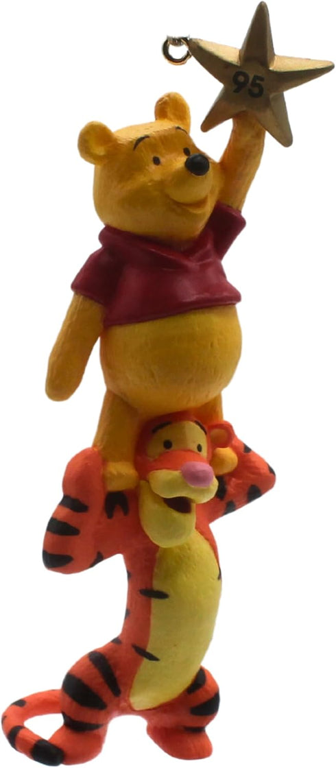 Hallmark Keepsake Disney Winnie the Pooh and Tigger 1995 Christmas Ornament...