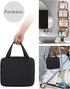 Hanging Toiletry Bag Travel Makeup Bag TSA Approved Clear Bag for Toiletries Waterproof Cosmetic Bag Toiletry Bag for Women Men Travel Toiletry Or...
