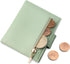FUNTOR Small Wallets for Women,Ladies Slim Bifold Credit Card Holder with Zipper Coin Pocket(Green)...