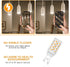 G9 LED Bulb Dimmable 4W, 40 Watt T4 G9 Halogen Equivalent, 3000K Soft Warm White, 120V Flicker Free, LED Bulbs Bi Pin Base Chandelier Lighting 450...