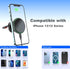Magnetic Wireless Car Charger with Cooling System, Magnets Automatically Aligns The Phone, Compatible with car Mount Charger, Compatible with iPho...