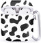 Compatible with Airpods 2 & 1 – Shockproof TPU Gel Portable Protection Soft Case Cover Skin with Carabiner Clip Keychain (Animal Print Dalmatians)...