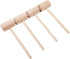 4Pcs Wooden Hammers, Natural Hardwood Crab Lobster Seafood Mallets...