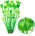 Artificial Plants Decoration Ornament for Fish Tank Aquarium Plastic Plants Tall 16 inch 2 Pack (Green)...