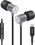 LUDOS ULTRA USB C Headphones, 5 Years Warranty, Magnetic USB-C Earbuds for iPhone 15 Pro Max Plus Samsung Galaxy S23 Ultra S22 S21 FE S20 Z Flip 3...