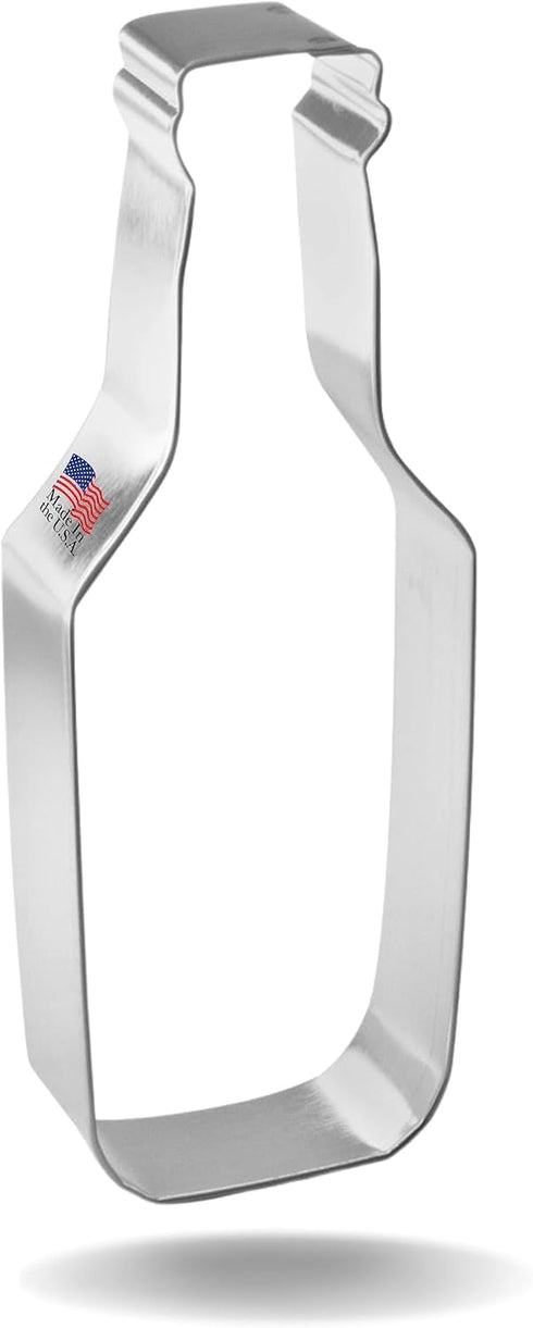 Soda Beer Bottle Tin Cookie Cutter 6 in B1718 - Foose Cookie Cutters - US Tin Plate Steel...