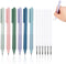 6pcs Infinity Pencil, Inkless Magic Pencils Reusable Everlasting Inkless Pen with 6 pcs Replaceable Refills Unlimited Writing Pencil for School Ho...