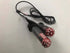 Style Universal Voltage Red Twist Throttle, 24V 36V 48V 3 Wire Twist Throttle Hand Grip for Electirc Scooter Bike, for E-Bike DIY Conversion Kit P...