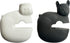 Fox Run Silicone Pot Clip Spoon Rest, French and English Bulldogs, Set of 2, 2.75", White and Black...