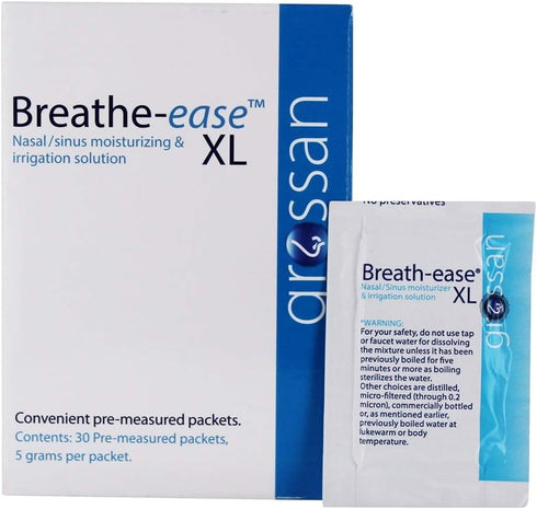 Breathe-Easexl Nasal Sinus Irrigation Packets, 30 Count...