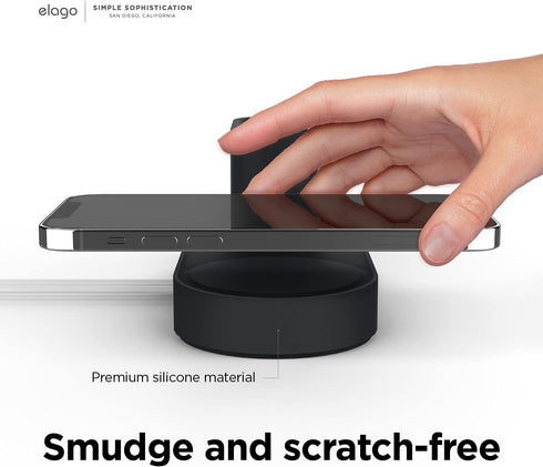 elago MagSafe Charging Station - Compatible with iPhone 16/15/14/13/12 Series, AirPods 4, AirPods Pro 2, AirPods Pro, AirPods 3, All Apple Watch S...