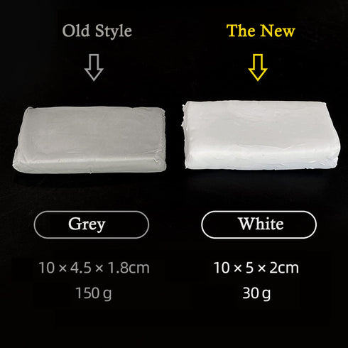 Waterproof Duct Seal Repair Sealing Clay 8 pack White Moldable Silicone Putty, Quick Mending Mud for Pipe Connection, Wall Hole, Air Conditioning ...