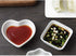 Ceramic Heart Shape Sauce Dish,Multipurpose Mini Seasoning Dishes Sushi Dipping Bowl Appetizer Plates Serving Dish Saucers Bowl Love Wedding Gift ...