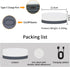Portable LED Desk Lamp, Rotating Adjustable Brightness Wireless Desk Lamp, Puck Lights Rechargeable Battery Powered Magnetic Top Lamp, Suitable fo...