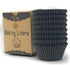 200pcs Standard Black cupcake liners for baking,food grade cupcake wrappers,greaseproof parchment muffin liners for martin luther king jr day deco...
