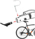 Fat-Cat Bicycle Rear Racks Steel Bicycle Trailer Hitch Mount Adapter Replacement Most Bike Cycling Rear Carrier Mount Bike Accessory...