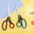 Left-Handed Scissors, 8-Inch Left-Handed Scissors with Soft Grip for Home, School, Office, Sewing Fabric, Red/Blue, Pack of 2...