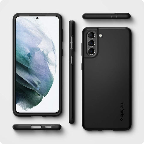 Spigen Thin Fit Designed for Galaxy S21 Case (2021) - Black...