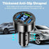 Car Charger,4 Ports Fast Car Charger with Plug Outlet/LED Voltmeter/PD3.1/Super Port,Universal Car Accessories Cigarette Lighter USB Charger Compa...
