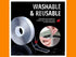 Double Sided Tape Heavy Duty, Multipurpose Removable Mounting Tape Adhesive, Reusable Strong Stick Wall Tape Strip Clear Adhesive for Poster Carpe...