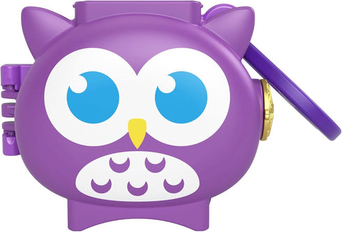 Polly Pocket Pet Connects Compact - Owl, Small...